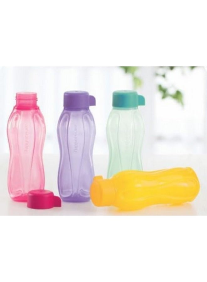 Tupperware Original Aquasafe Water Bottle 310 ML multicolour 4 Pcs. - Image 3